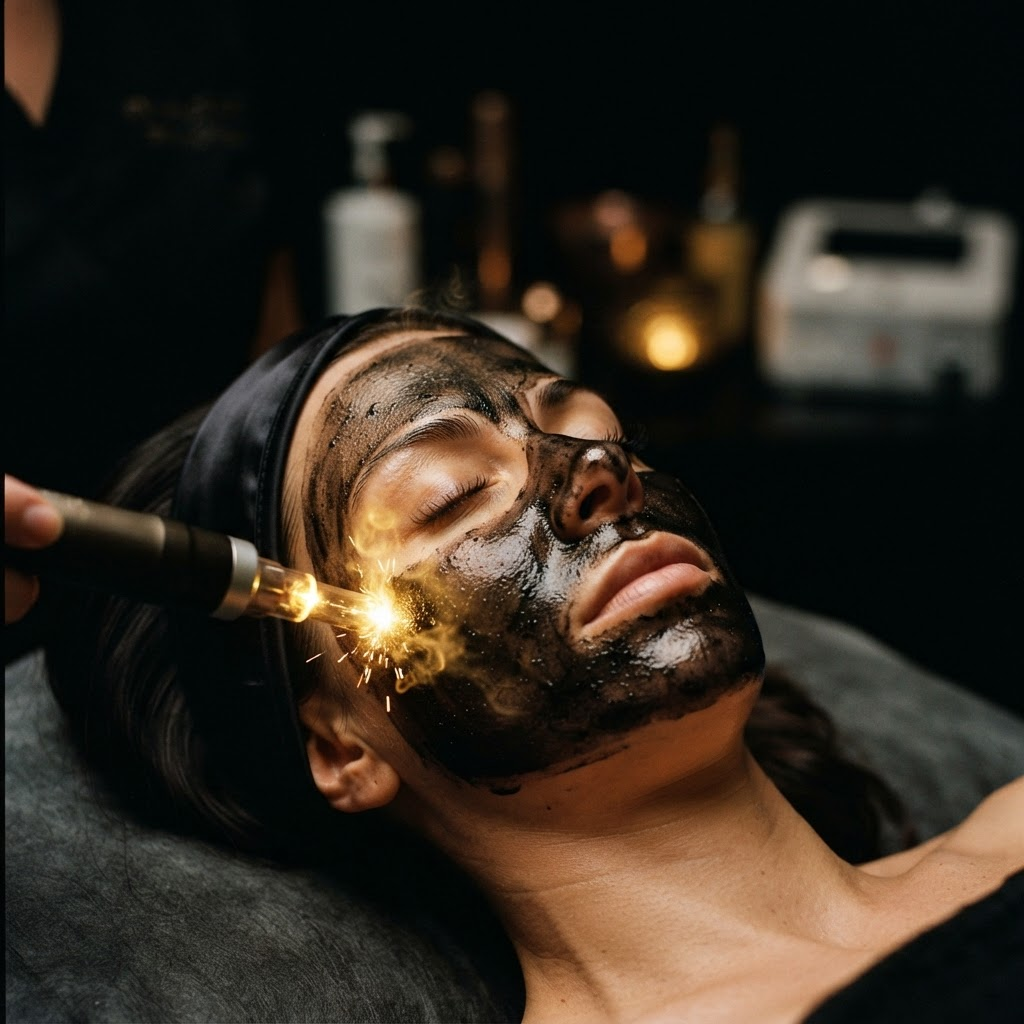 Peeling węglowy